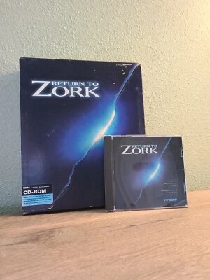 Return to Zork PC 1993 CD Rom Game Infocom Complete in Box Including Hint Book - Image 1 of 4