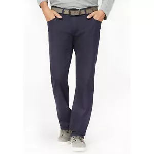 Pantalone uomo elasticizzato Arizona colore blu navy - Taglia 40S - Foto 1 di 5