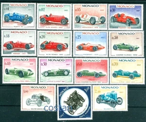 1967 Monaco Grand Prix,Ferrari,Alfa Romeo,Bugatti,Maserati,Lotus,race,848,MNH - Picture 1 of 1