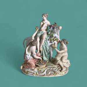 Late 1800's Meissen Group of Europa and the Bull - Picture 1 of 10