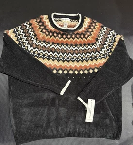 Alfred Dunner Gr. 3XL Nordic Pullover Sweater Damen schwarz/mehrfarbig  - Bild 1 von 6