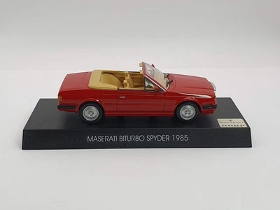 Maserati Biturbo Spyder (1985) Edicola 1/43 Rosso - Immagine 1 di 4