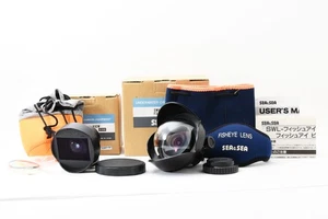 Super Rare [Unused] SEA & SEA 12mm F/3.5 UW FISHEYE Lens Nikonos From JAPAN - Picture 1 of 24