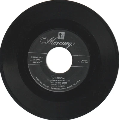 The Crew-Cuts Sh-Boom / I Spoke Too Soon Vintage 7" Vinyl 45 RPM Record 1954 Foto 1 de 2
