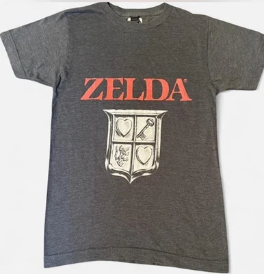 Camiseta mujer Zelda Nintendo gris. Camiseta Gráfica Y2K De Colección Talla XS Rara Foto 1 de 4