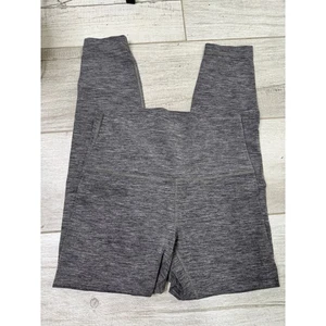Leggings Lululemon taglia 6 grigio vita alta 25" pantaloni yoga abbigliamento sportivo - Foto 1 di 5