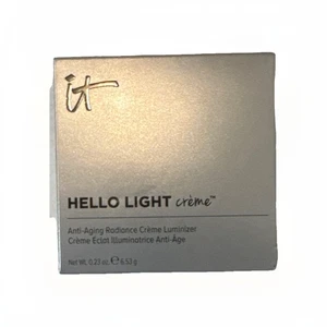 IT Cosmetics Hello Light Creme Highlighter NIB Radiance Glow Anti Aging HTF - Picture 1 of 3