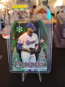 2025 Topps Holiday Evergreen Insert Kumar Rocker RC #E-4 - Bild 1 von 6