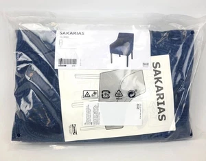 Ikea SAKARIAS Armchair COVER ONLY, kvillsfors blue paisley 505.117.63 - NEW - Picture 1 of 4