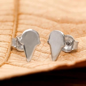 925 Silver Ice Cream Cone Stud Earrings Summer Jewelry Fun Food for Girls - Picture 1 of 8