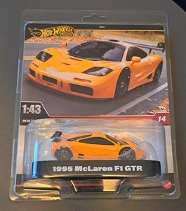 Hot Wheels 1995 McLaren F1 GTR Premium Real Riders 1:43 Brand New & Sealed - Picture 1 of 1