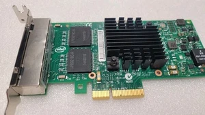 Intel i350T4 1GbE RJ-45 Quad Port Ethernet Server Adapter I350-T4 Low Profile - Bild 1 von 3
