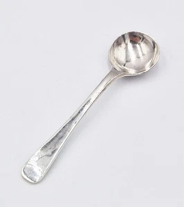 VINTAGE STERLING SILVER SALT SPOON Birmingham 1993 - Picture 1 of 4