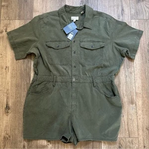 ¡NUEVO! Mameluco utilitario de hilo universal, campamento, militar, talla grande, verde oliva, 17 - Imagen 1 de 14