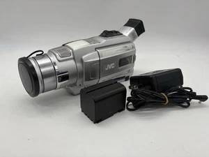 Pacchetto Videocamera Mini Dv JVC GR-DVL120U MiniDv Testata Funzionante - Foto 1 di 10