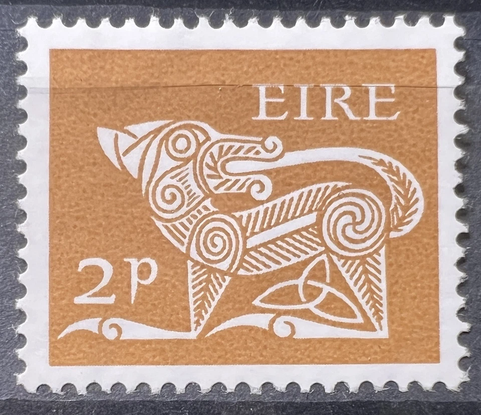 Irlanda 1968-1969 Perro 2d 3ª Serie Definitiva D37 Irlandés EIRE Estampillas MNH Foto 1 de 1