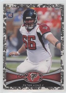 2012 Topps Camo Military /399 Peter Konz #243 Rookie RC