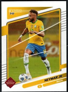 2021-22 Donruss Soccer Road To Qatar #18 Neymar Jr. Brazil CBF