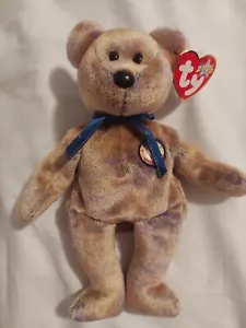 Ty Beanie Baby - CLUBBY III (3) the BBOC Bear (8 Inch) MINT with MINT TAGS - Picture 1 of 4