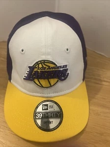 New Era 39Thirty Infant , Fitted Hat, Los Angeles Lakers, Purple & Yellow NWT - Picture 1 of 8