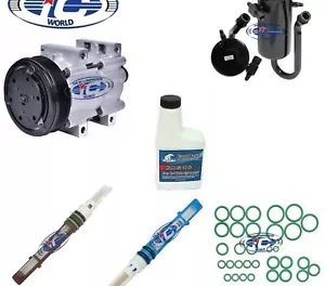 A/C Compressor Kit Fits Ford Bronco F150 F250 F350 1989 OEM FS10 57124 - Picture 1 of 7