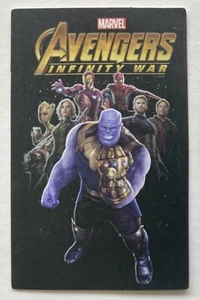 MARVEL AVENGERS INFINITY WAR COMIC FILM POSTER STICKER (MCU) SKATEBOARD AUFKLEBER - Bild 1 von 2