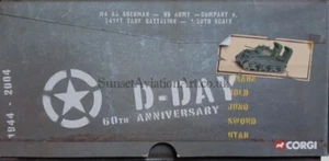 US51011 Corgi M4 A3 ShermanWorld War II CollectionD-Day 60th Anniversary - Picture 1 of 3