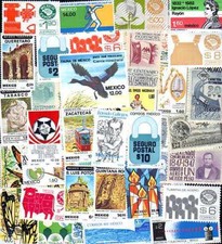 Messico - Mexico 300 Francobolli Diversi