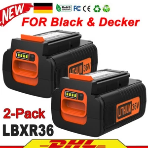 2X 36V 4,0Ah Li-Ion Akku Für Black & Decker LBXR36 LBX36 LBX2040 BL20362 LHT2436 - Bild 1 von 21