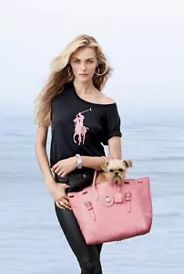 Ralph Lauren Pink Pony Cancer Awareness size Large - Picture 1 of 8
