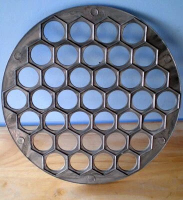 ALUMINIUM form for ravioli Ukrainian Kitchen assistant-Russian Pelmeni Mold - Image 1 of 4