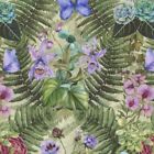 BTY In the Beginning FLOWERS & FERNS Print 100% Cotton Quilt Fabric by the YARD