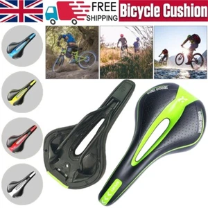 NEW Bicycle Cycle Bike MTB Saddle Road Mountain Sports Soft Cushion Gel Pad Seat - Picture 1 of 17