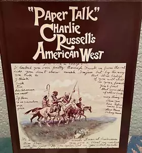 Brian W Dippie / Paper Talk Charlie Russell's American West 1979 - Imagen 1 de 1