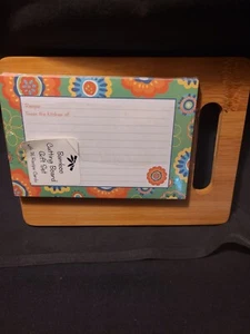 Bamboo Cutting BOARD & 36 recipe cards - Picture 1 of 4