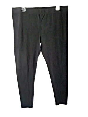 Leggings ClimateRight CuddlDud's polar negros XL ropa de estar ajustados longitud completa Foto 1 de 3