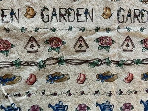MARCUS BROS FABRIC~Dianna Marcum~GARDEN ROWS~Bird House~Sun~Vines~Bee Hive~Hats~ - Picture 1 of 4