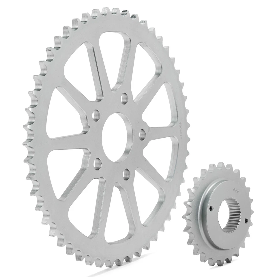24-51T Chain Drive Sprocket Conversion Kit for Harley Heritage Softail 1989-1999 Foto 1 de 4