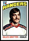 1976-77 O-Pee-Chee #28 Gilles Gratton New York Rangers Hockey Card