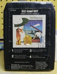 BAD COMPANY - DESOLATION ANGELS - 8 TRACK - Tested - Swan Song