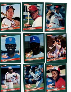 1986 DONRUSS THE ROOKIES, LEAF, HIGHLIGHTS Baseball Complete Your Set YOU PICK! 