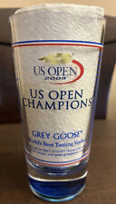 US OPEN 2009 Tennis Champions Grey Goose Plastic Drinking Beverage Glass Cup NEW