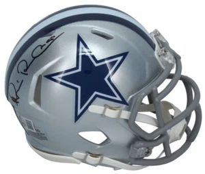 Michael Irvin Autographed Dallas Cowboys Mini Speed Helmet Beckett - Picture 1 of 2