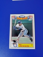1989 Topps All-Star Game Commemorative Set Bo Jackson Card 17/22