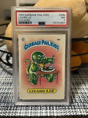 1985 GPK Lizard Liz PSA 7 - Image 1 of 2