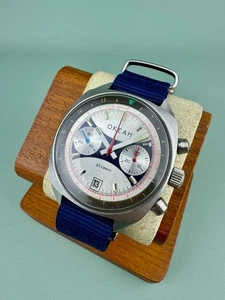 Vintage Soviet Poljot OCEAN 3133 Chronograph Men’s Wristwatch USSR s/n 33337 - Picture 1 of 10