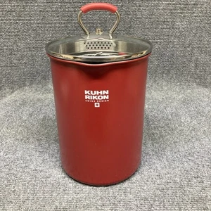 Kuhn Rikon Svizzera Cestello Vaporiera Pentola 4° Bruciatore Acciaio Inox - Foto 1 di 5