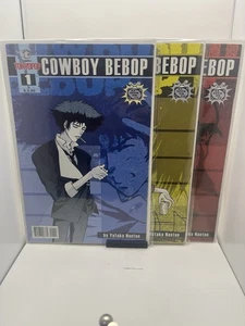 Cowboy Bebop #1,2,3 Tokyopop 2002 - 1° apparizione USA - Manga di Yutaka Nanten - Foto 1 di 4