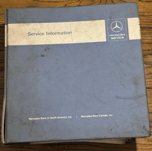 Service Information Mercedes-Benz service Mercedes-Benz of North America Canada - Picture 1 of 7