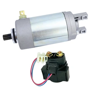 For Yamaha Grizzly 125 YFM125 2004-2013 Starter&Relay - Foto 1 di 10